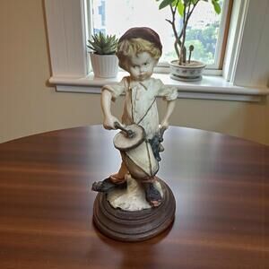 **Replica** Drummer Boy, Giuseppe Armani Capodimonte, 7.5" Resin Figure Statue